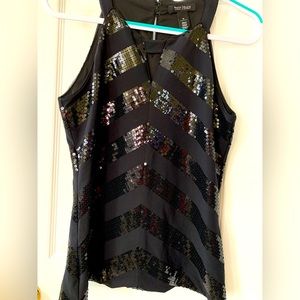White House Black Market Sequin Top size M